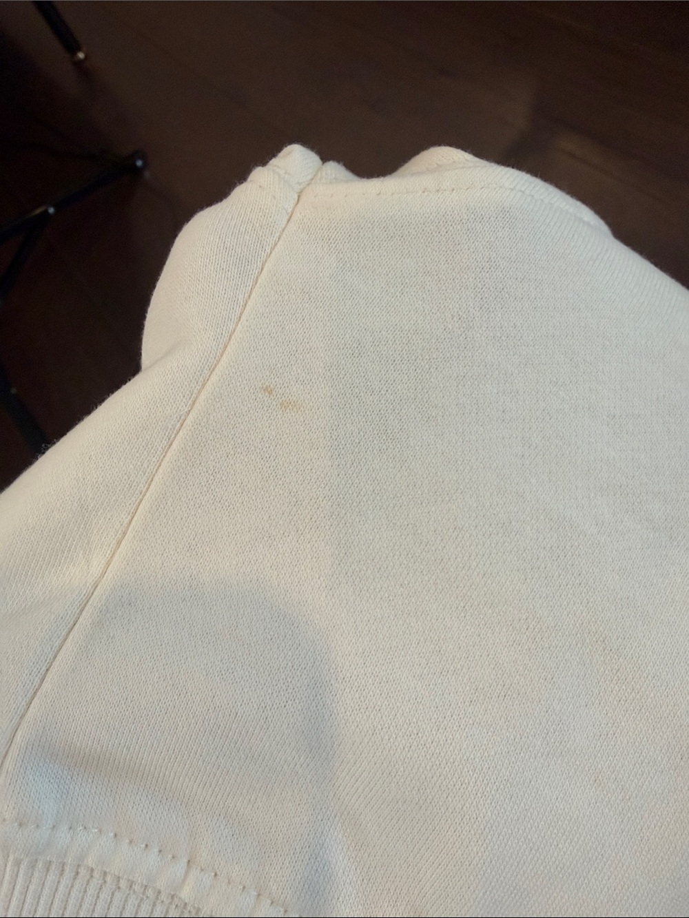 H&M Cream Girls Sweater with Black Bow Size 2T - C39-171 - Picture 10 of 10